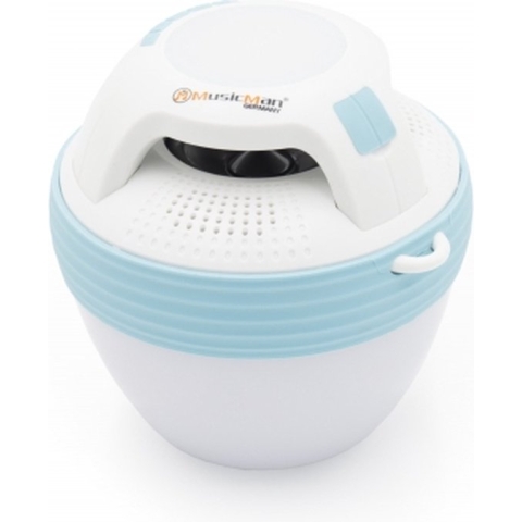 Technaxx BT-X60 Pool-Speaker met RGB-licht - Wit/Blauw
