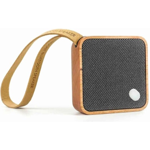 Gingko Pocket Speaker Mi Square bluetooth - kersenhout