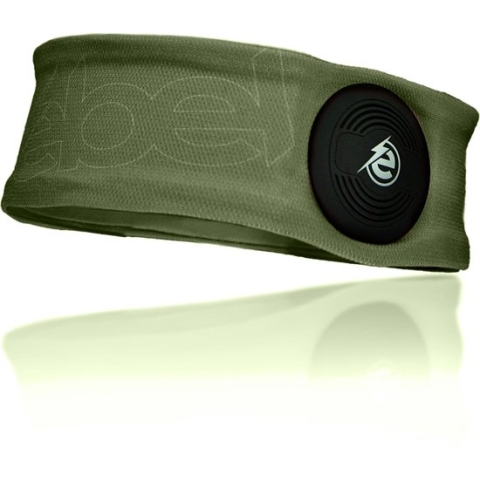 Earebel - Elite - sport koptelefoon - on ear - koptelefoon - Hoofdband - maat S/M - hardlopen - fitness – fietsen - Groen