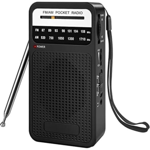Gratyfied - Transistor Radio Op Batterijen - Transister Radio Op Batterijen