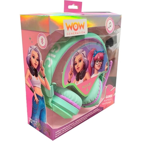 Wow Generation Groen - Paarse Draadloze Meisjes Koptelefoon