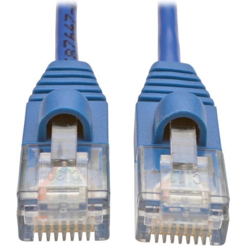 Tripp Lite RJ45-RJ45, m-m, 0.61m netwerkkabel 0,61 m Cat5e U/UTP (UTP) Blauw