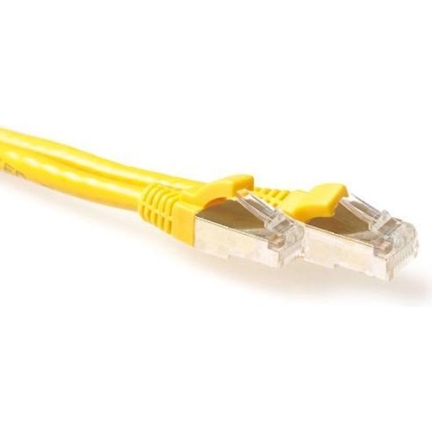 ACT FB7825 netwerkkabel 25 m Cat6a S/FTP (S-STP) Geel