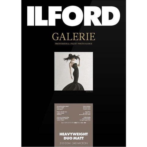 ILFORD papier GALERIE Prestige Heavyweight Duo Matt 29,7x42cm (A3) 25 feuilles