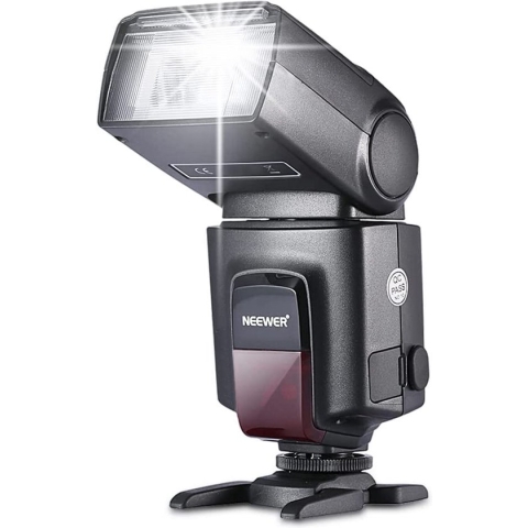 Neewer® - TT560 Cameraflitser Speedlite Geschikt voor Canon Nikon Panasonic Olympus Pentax en andere DSLR camera's - Digitale Camera's met Standaard Flitsschoen