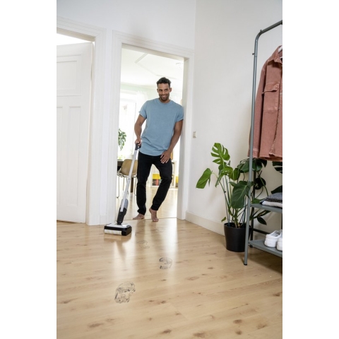 Kärcher Floor Cleaner FC 2-4 Battery Set - Draadloze Harde Vloer Reiniger - incl. verwisselbare accu en lader - 70m² per acculading - Accuduur 20 min.