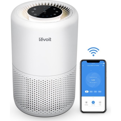Levoit Core 200s Smart True HEPA Air Purifier - Luchtreiniger