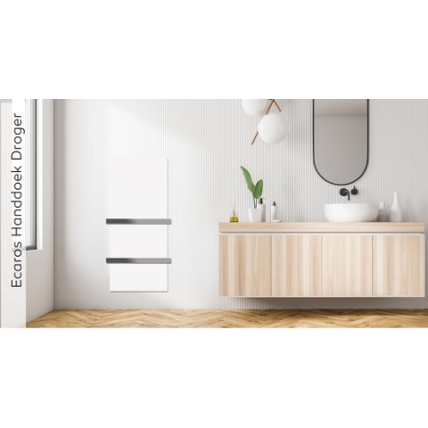 Infrarood Handdoek Droger 120°C / 70°C | 660 Watt | Metaal | 60 x 150 cm | Ecaros