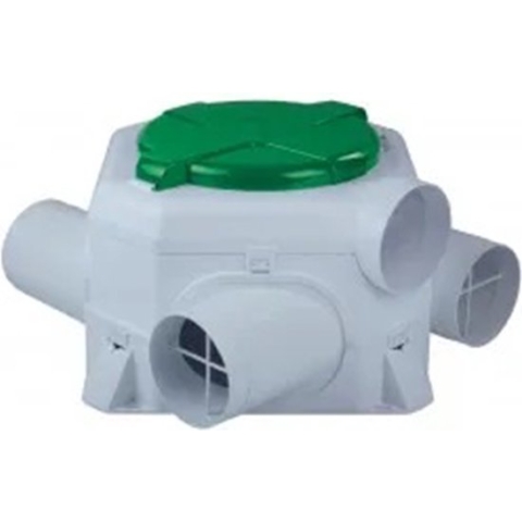S&P OZEO-E ECOWATT2 Woonhuisventilator - perilex - Wit