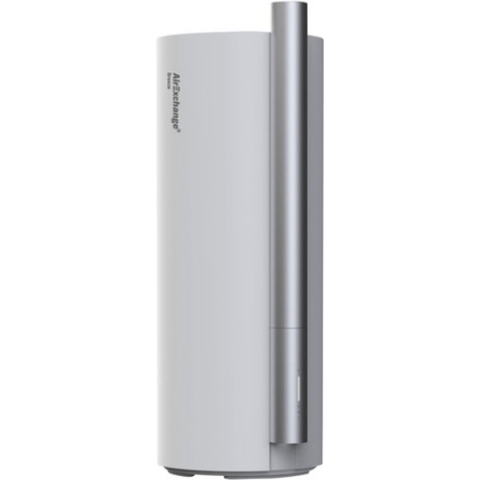 AirExchange® Breeze Wit | Professionele Luchtbevochtiger 60m² | 350ml/uur | Verwarmde nevel 39 °C | Luchtfilter en UV-C desinfectie, lichtbehandeling | Reinigt >99.99% van alle virussen en bacteriën in het water.