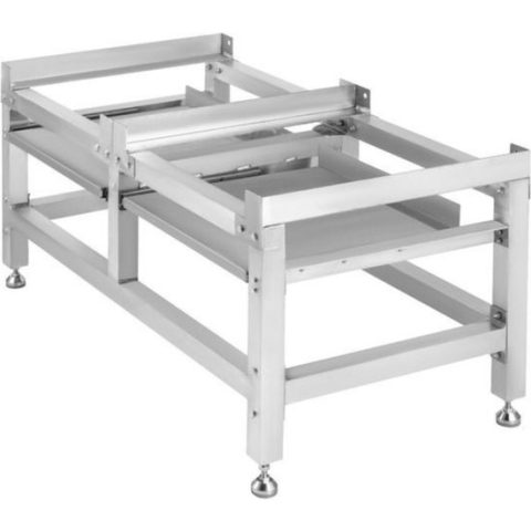 Novoz Wasmachine Verhoger - Met Lade - Verstelbare Poten - Universeel - Dubbele Wasmachine - Tot 130 KG - 123 x 63 x 62 CM