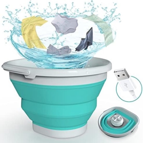 Gratyfied - Kleine Wasmachine - Draagbare Wasmachine - Mini Wasmachine Met Centrifuge