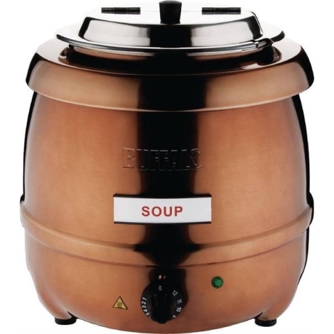 Buffalo soepketel koperkleurig | 10L | RVS