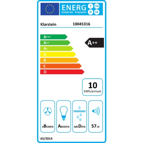 Laurel 90 afzuigkap 90 cm afvoer: 247 m³/h led touch