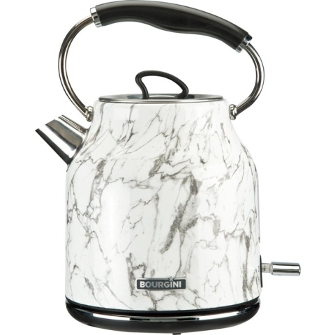 Bourgini Marble - Waterkoker - Marmerprint - 1.7 liter