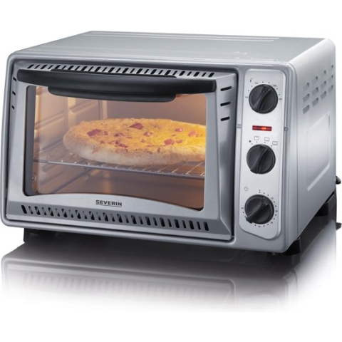 Severin TO 2045 - Vrijstaande Mini-oven - Zilver