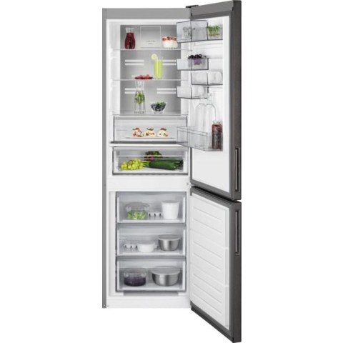 AEG RCB732E5MB koel-vriescombinatie Vrijstaand 331 l E Zwart