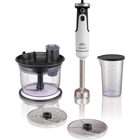 Morphy Richards 402054EE Total Control: De ultieme staafmixer, hakmolen en keukenmachine voor elke keuken