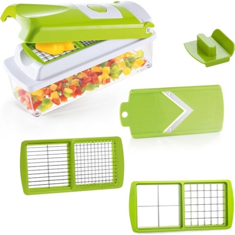 Genius Nicer Dicer Smart snijmachine Handmatig Groen, Wit