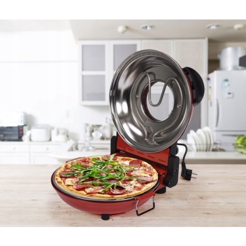 LUND Pizzaoven - 1200W - 400 ºC - 5-traps temperatuurregeling