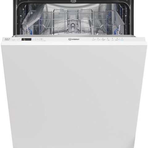 Indesit DIC3B+16A  -Voll. inbouw vaatwasser - Stil - A+ - Eco - Display - Start uitstel