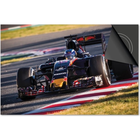 Inductie beschermer 78x52 - afdekplaat inductie mat - Dietrix Kookplaat beschermer - Exclusief - Sport - Max Verstappen F1 Auto Kleur