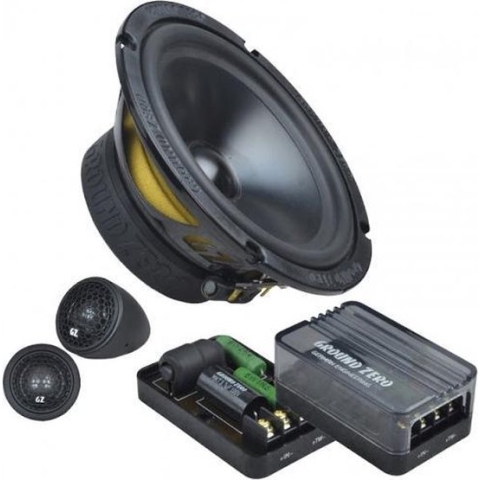 Ground Zero GZRC165.2SQ-IV  compo set 16,5 cm 2-weg 120 watts RMS