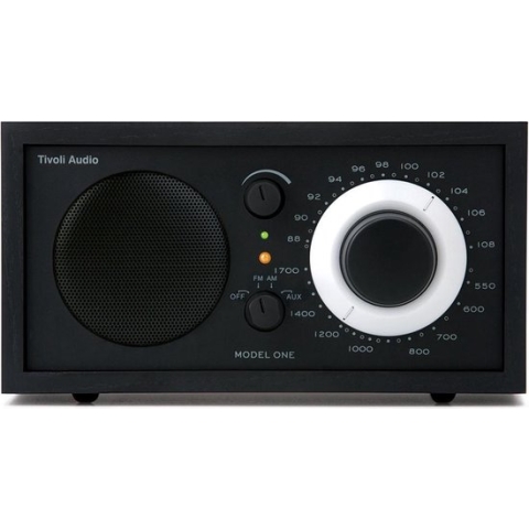 Tivoli Audio - Model One - FM/AM Radio - Zwart/Zwart/Zilver