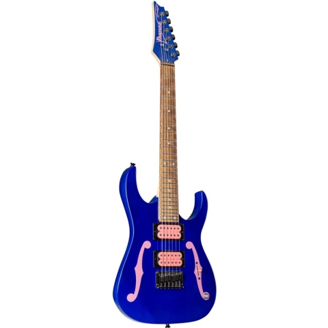 Elektrische gitaar Ibanez Mikro P. Gilbert PGMM11-JB Jewel Blue