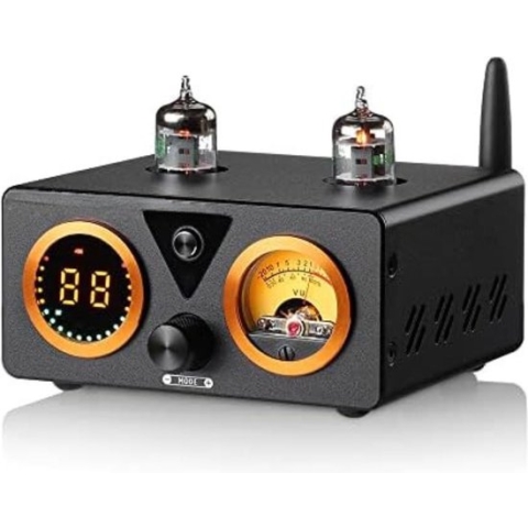 Versterker - Bluetooth Versterker - Versterker Audio - Zwart