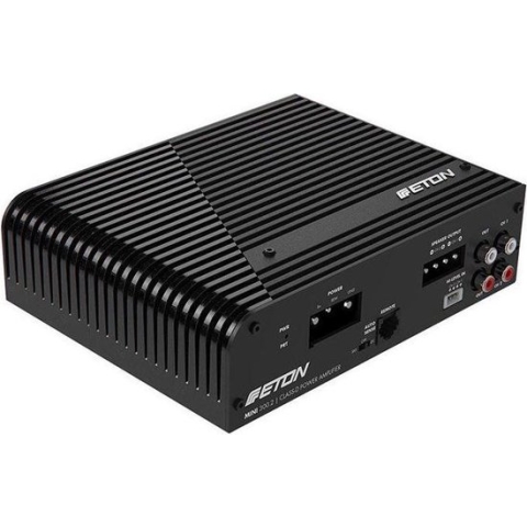 Eton Mini 300.2 - compacte 2-kanaals autoversterker 2x 185 Watt