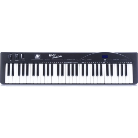 Miditech i2-61 zwart edition 61 toetsen Masterkeyb. zwart - Master keyboard