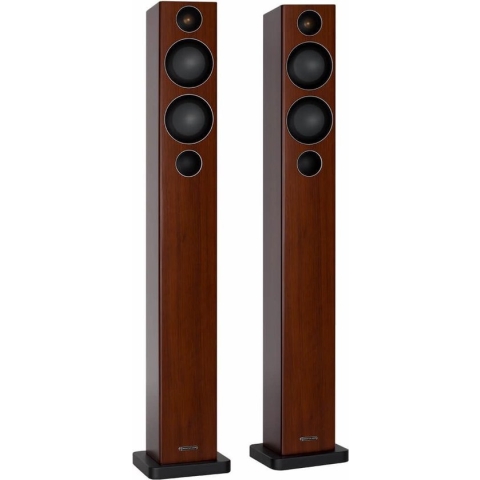 Monitor Audio Radius 270 - Slanke Vloerstaande Luidspreker - Walnoot (Paar)
