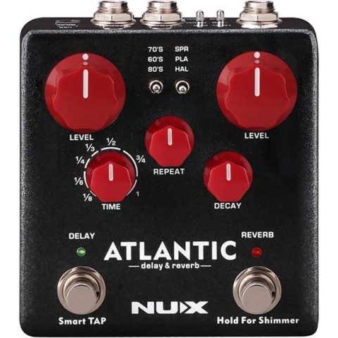 Delay en Reverb Pedaal NUX NDR-5
