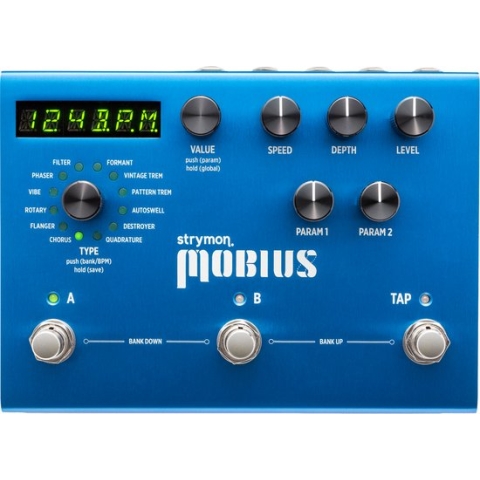 Strymon Mobius - Multi-modulation - Blauw