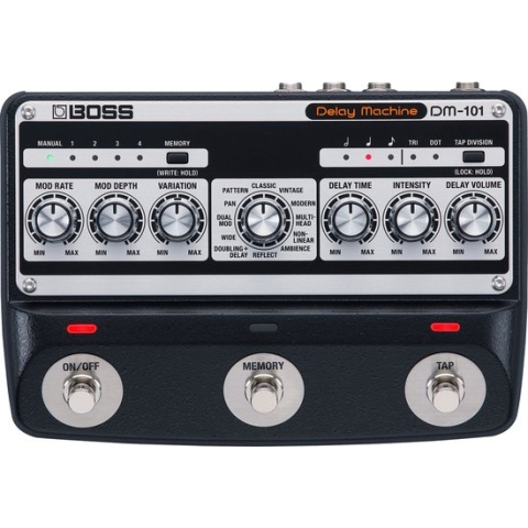 Boss DM-101 Delay Machine - Analoge multi delay - Zwart