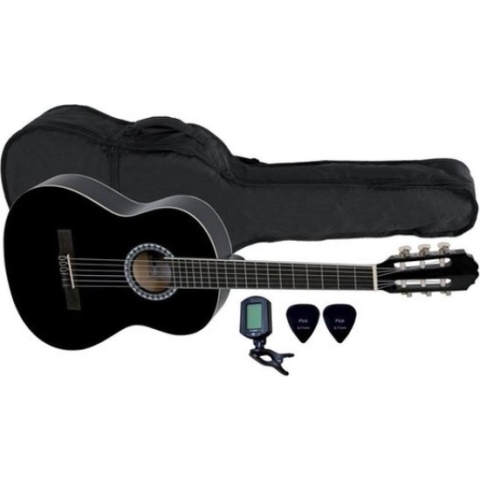 Klassieke akoestische gitaar Set - Starters set - Inclusief hoes/ stemmer / plectrum - Gitaar spelen voor beginners