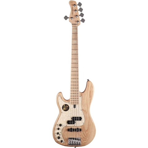 Basgitaar Sire Basses P7 2nd Gen Series Marcus Miller P7+ S5L/NT Naturel Linkshandig