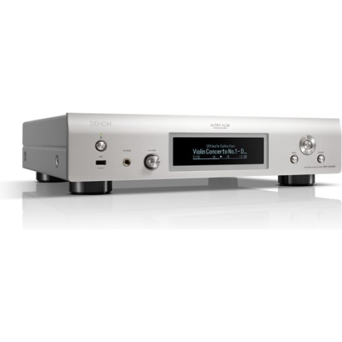 Denon DNP2000NE Zilver Audiostreamer met hoge resolutie en HEOS® Built-In.