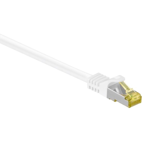 S/FTP CAT7 10 Gigabit netwerkkabel / wit - LSZH - 50 meter