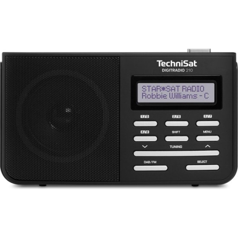 Technisat DigitRadio 210 zwart/zilver