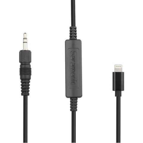 Saramonic LC-C35, 3.5mm mini jack, Mannelijk, Lightning, Mannelijk, Zwart voor iphone of ipad