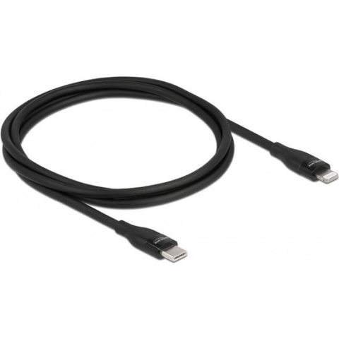DeLOCK 86637 Lightning-kabel 1 meter Zwart