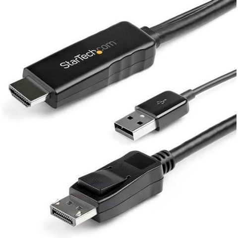 DisplayPort to HDMI Adapter Startech HD2DPMM3M 3 m Black