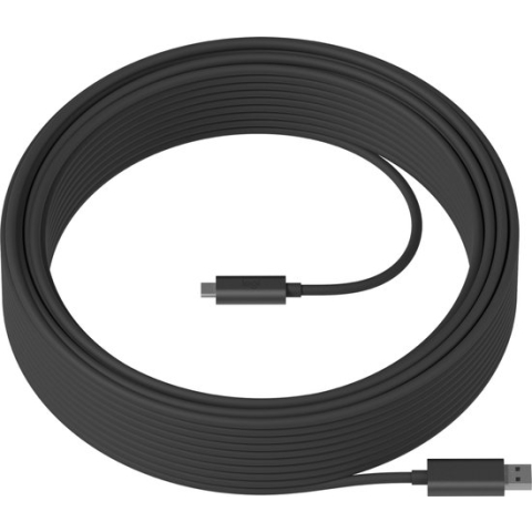 Kabel USB A naar USB C Logitech 939-001802           Zwart