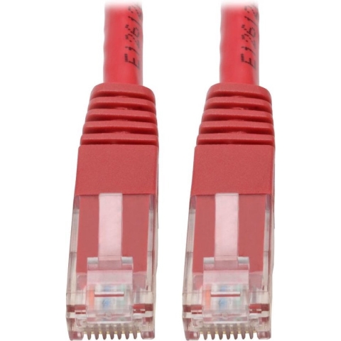 Tripp Lite N200-003-RD netwerkkabel 0,91 m Cat6 U/UTP (UTP) Rood