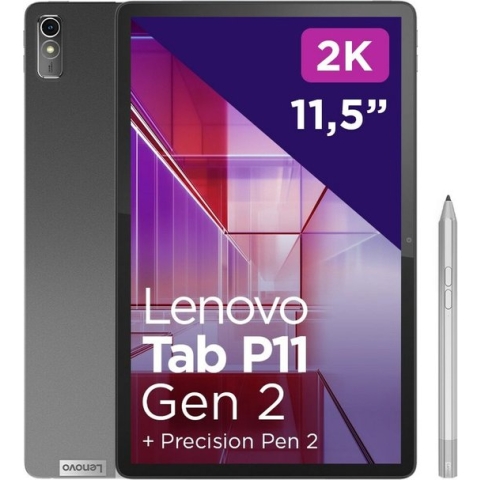 Lenovo Tab P11 (2e gen.) met Pen - 128 GB - Grijs