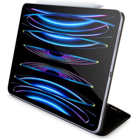 Guess 4G Stripe Allover - Apple iPad Pro 12.9" (2021/22) - Grijs