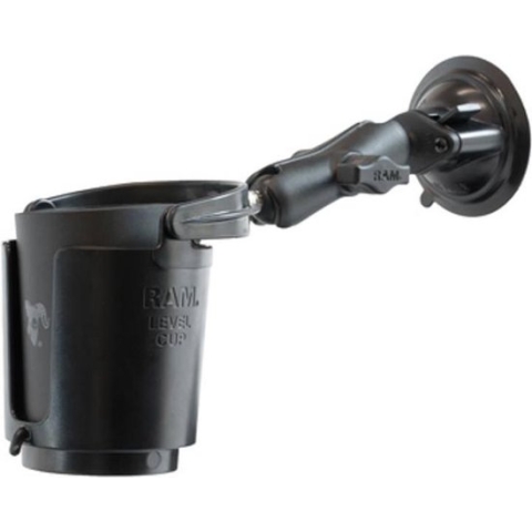 balancernde drankhouder set met zuignap RAM-B-132SU