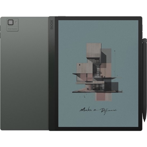 Boox Tab Ultra C Pro - Kleuren e-inkt tablet met 16MP Camera, inclusief Boox pen2 Pro met Gum, Google Play Store, Android 12